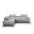 Olivia Premium Leather Left Hand Facing Sectional