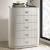 Onyx Chest w/5 Drawers & Stone Top