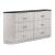 Onyx Dresser w/6 Drawers & Stone Top