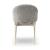 Onyx Velvet Dining Chair w/Gold Legs