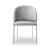 Onyx Velvet Dining Chair w/Stainless Steel Legs