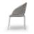 Onyx Velvet Dining Chair w/Stainless Steel Legs