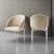 Onyx Velvet Dining Chair w/Stainless Steel Legs