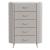 Opal Chest w/5 Drawers & Stone Top
