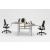 Ogi Drive Sit-Stand Office Bench Desk w/Hand Crank Adjustment