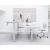 Ogi Drive Sit-Stand Office Bench Desk w/Hand Crank Adjustment