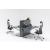 Flow Adjustable Worktop Office Bench Desk