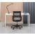 YAN_C MFC Top Rectangular Office Desk w/Manual Height Adjustment