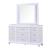 Opium Rectangular Wood Veneer Mirror with LED Lighting
