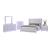 Opium Leatherette/Wood Regular Bedroom Set