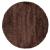 Orchid Wool/Polyester Round Handmade Rug, 7'9