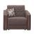 Oregon Fabric Pull-Out Storage Chair