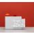 ORGANIC 1-Person Straight Reception Desk w/Right Side RGB Light Panel