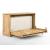 Orion Wood Murphy Cabinet Bed w/Mattress