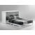 Orion Wood Murphy Cabinet Bed w/Mattress