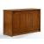 Orion Wood Murphy Cabinet Bed w/Mattress