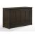 Orion Wood Murphy Cabinet Bed w/Mattress, Full Size