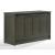 Orion Wood Murphy Cabinet Bed w/Mattress