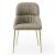 MC Orleans Steel/Leather Dining Chair