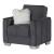 Ottowa Fabric Storage Sleeper Living Room Set