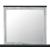 Ozark MDF/Wood Square Mirror