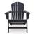 Sundown Treasure Outdoor High-Density Polyethylene Adirondack Chair