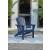 Sundown Treasure Outdoor High-Density Polyethylene Adirondack Chair