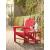 Sundown Treasure Outdoor High-Density Polyethylene Adirondack Chair