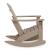 Sundown Treasure Outdoor High-Density Polyethylene Rocking Chair
