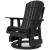 Hyland Wave Outdoor High-Density Polyethylene Swivel Glider Chair