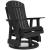 Hyland Wave Outdoor High-Density Polyethylene Swivel Glider Chair