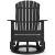 Hyland Wave Outdoor High-Density Polyethylene Swivel Glider Chair