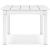 Hyland Wave Outdoor High-Density Polyethylene Rectangular Coffee Table