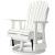 Hyland Wave Outdoor High-Density Polyethylene Swivel Glider Chair