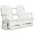 Hyland Wave Outdoor High-Density Polyethylene Glider Loveseat