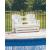Hyland Wave Outdoor High-Density Polyethylene Glider Loveseat