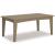 Hyland Wave Outdoor High-Density Polyethylene Rectangular Coffee Table