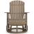 Hyland Wave Outdoor High-Density Polyethylene Swivel Glider Chair
