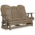 Hyland Wave Outdoor High-Density Polyethylene Glider Loveseat