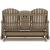 Hyland Wave Outdoor High-Density Polyethylene Glider Loveseat