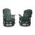 Shell Beach HDPE Swivel Glider Chair