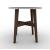 Abrey Laminated Ceramic-Glass/Wood Side Table