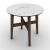 Abrey Laminated Ceramic-Glass/Wood Side Table