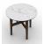 Abrey Laminated Ceramic-Glass/Wood Side Table