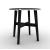 Abrey Laminated Ceramic-Glass/Wood Side Table