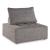 Bree Zee 5-Piece Outdoor Nuvella Fabric Lounge Sectional Set