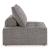 Bree Zee 3-Piece Outdoor Nuvella Fabric Lounge Set