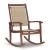 Emani Outdoor Eucalyptus Wood/Resin Rocking Chair