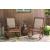 Emani Outdoor Eucalyptus Wood/Resin Rocking Chair