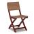 Safari Peak 3-Piece Outdoor Resin Wicker/Eucalyptus Wood Dining Set